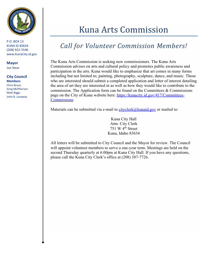 Call for KAC Members 2025