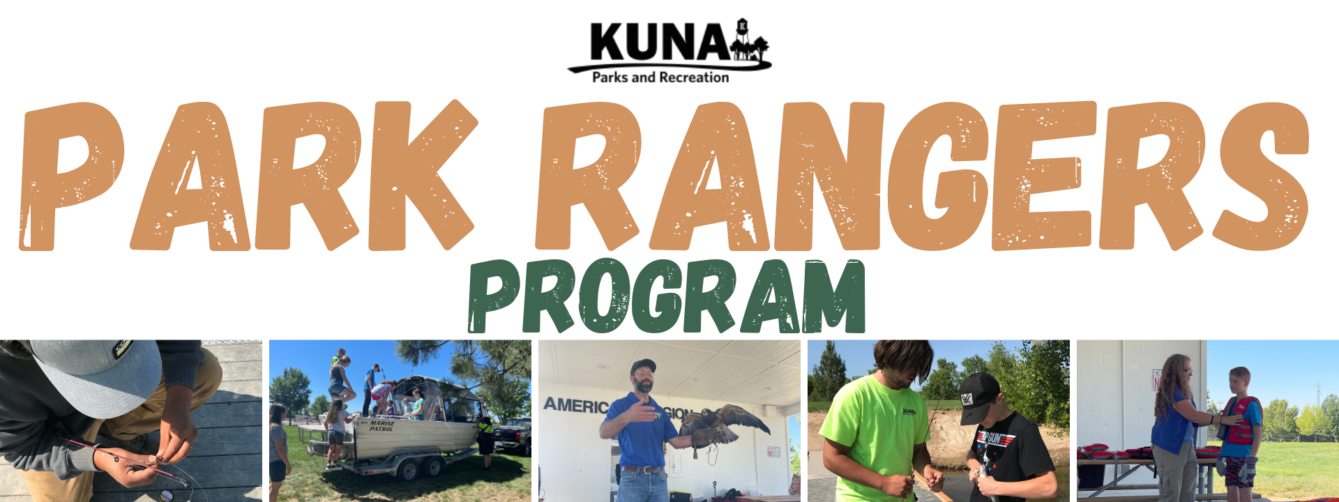 Kuna Park Rangers Website Header