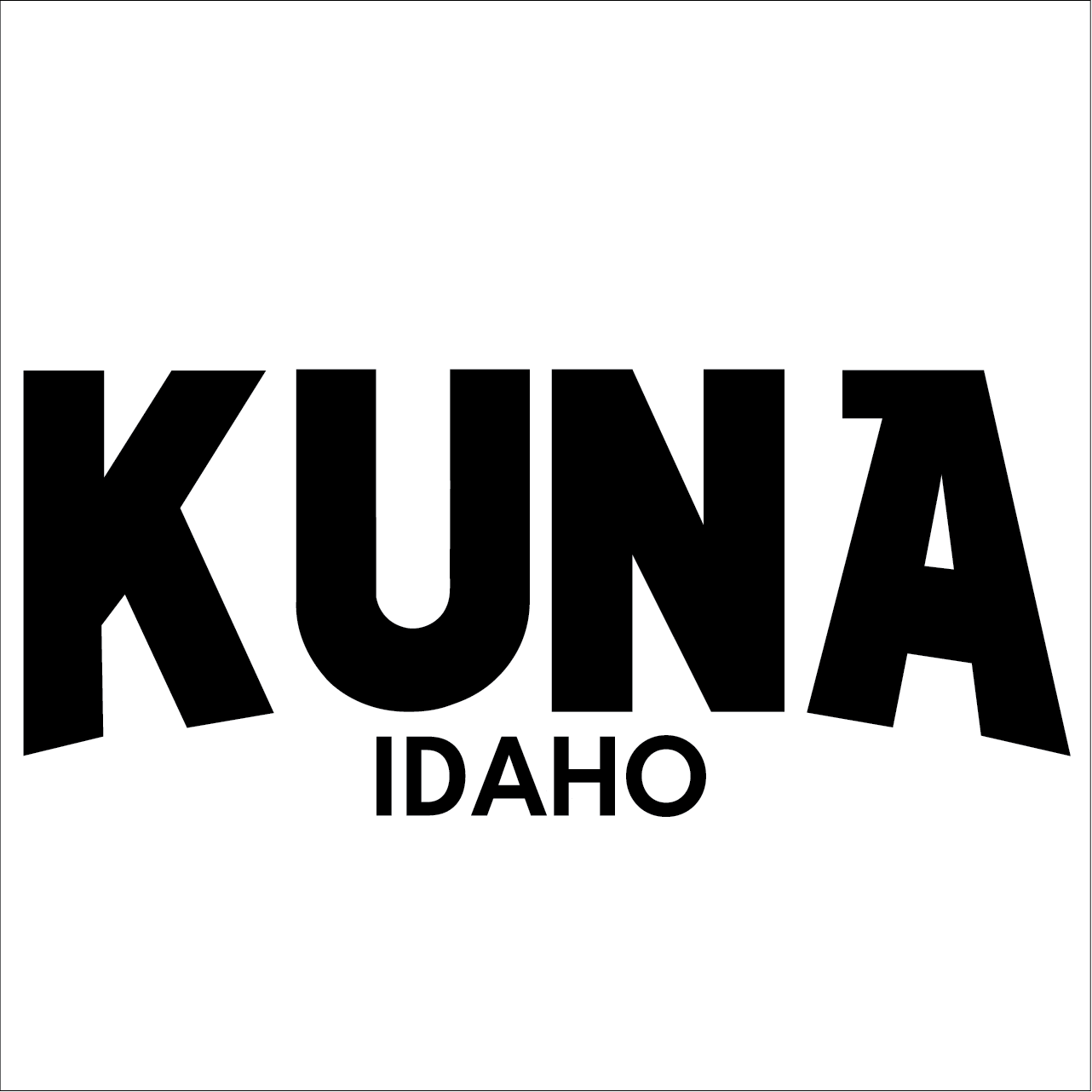 City of Kuna_Square_White PNG