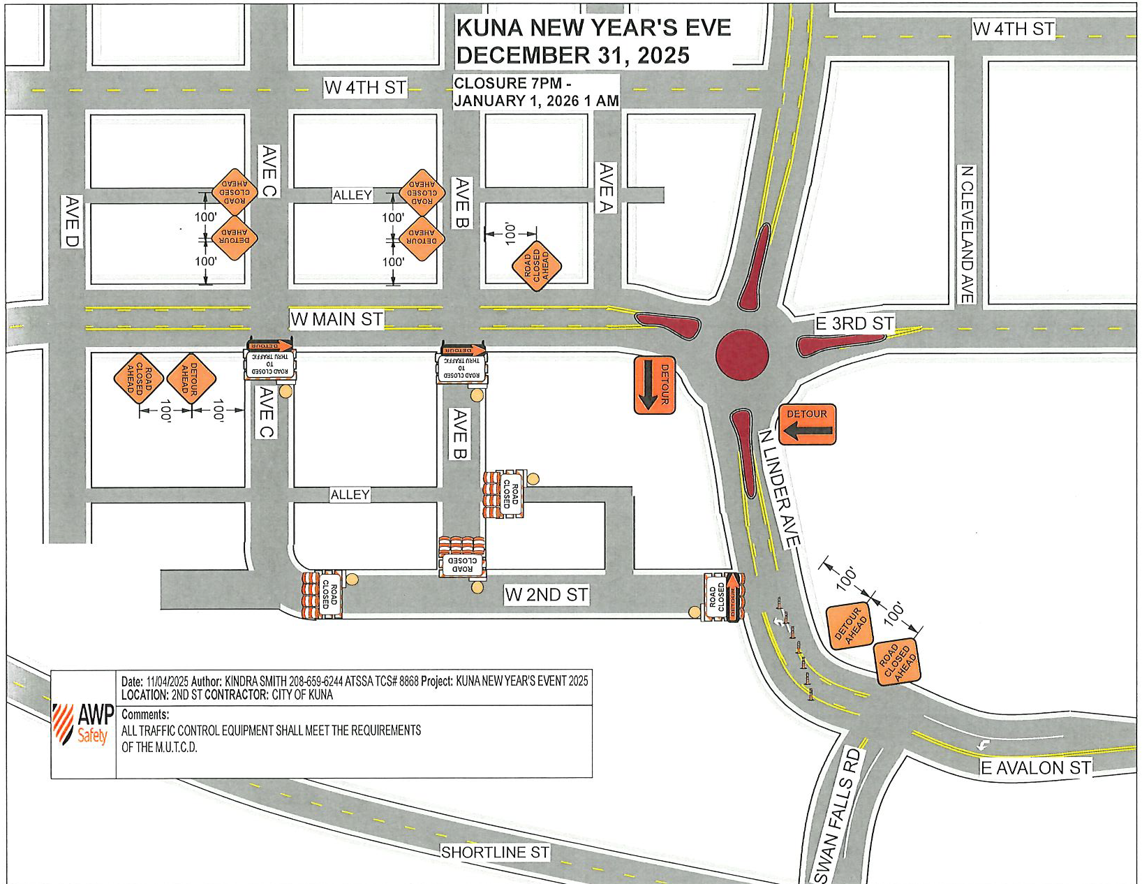 Road Closure Map Gem Drop 2026